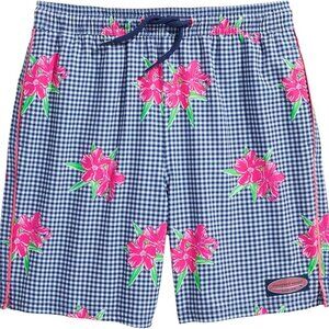 NWT Vineyard Vines Boys Boys' Printed Chappy Swim Trunks